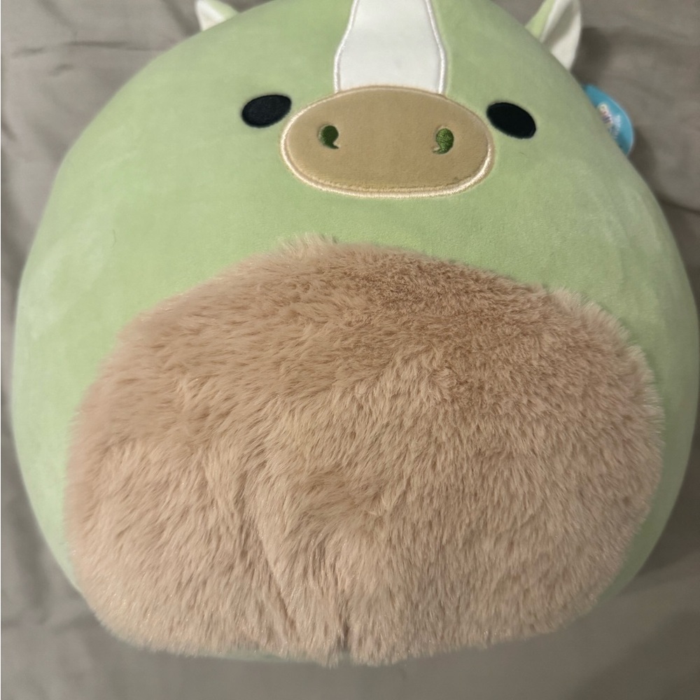 Squishmallows Original 12in Billy The Sage Green Horse